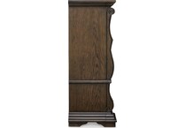 dark brown bedroom   
