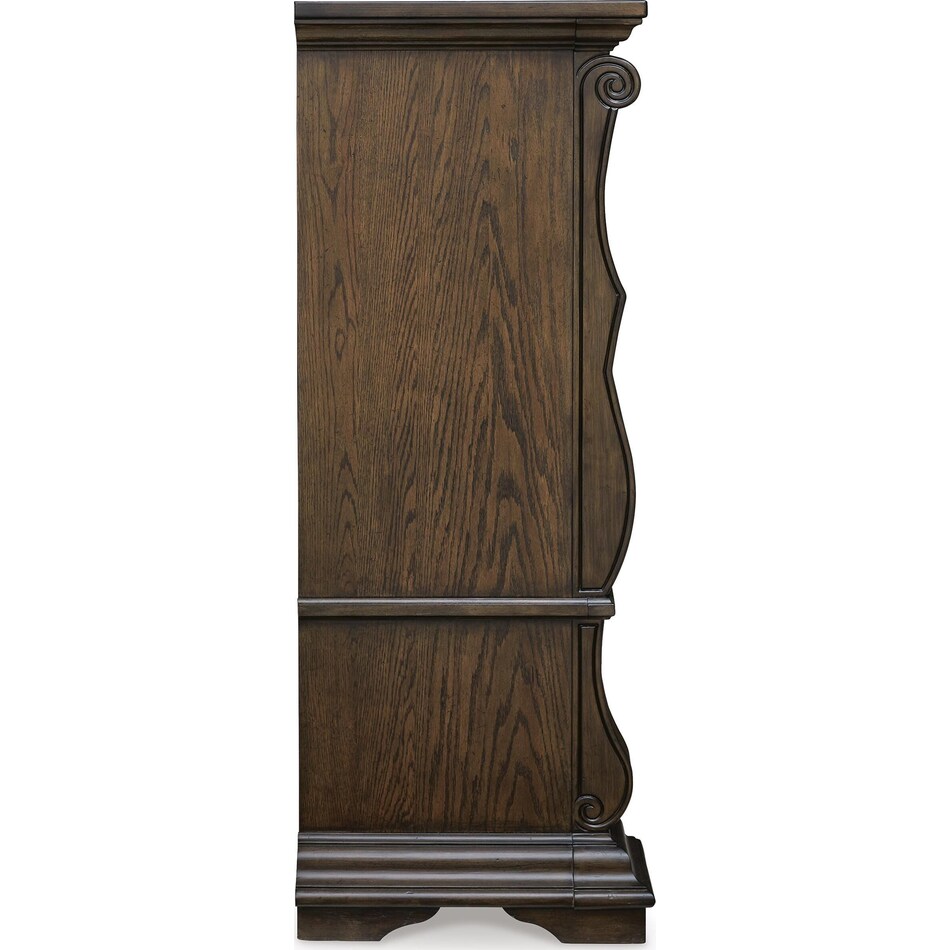 dark brown bedroom   