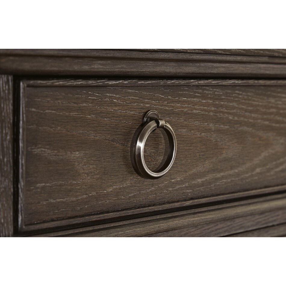 dark brown bedroom   