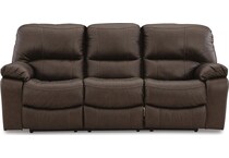 dark brown leather upholstery   