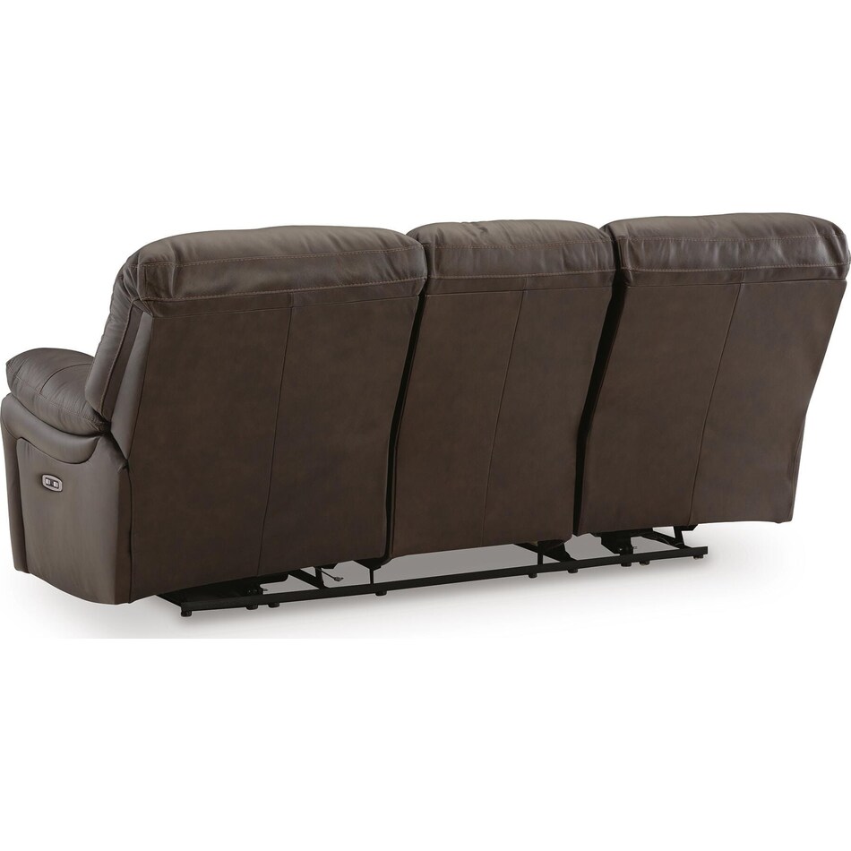 dark brown leather upholstery   
