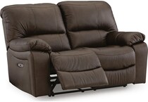 dark brown leather upholstery   