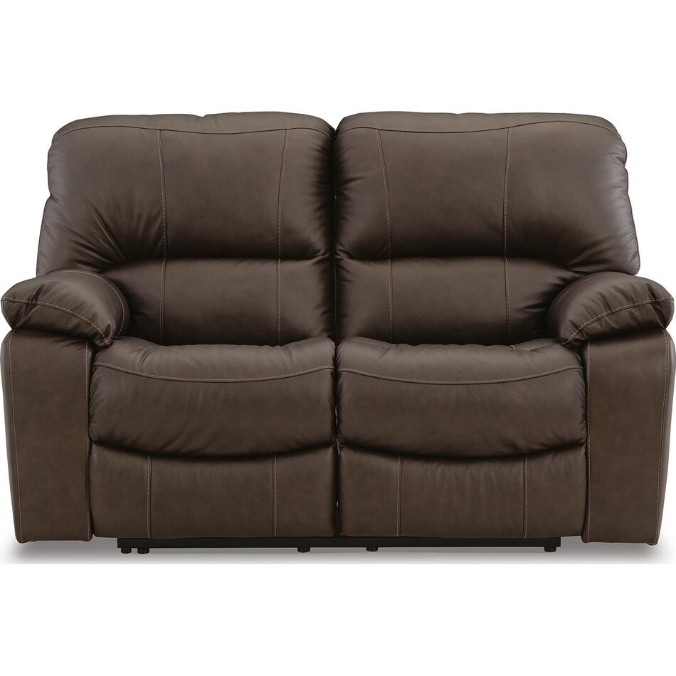 dark brown leather upholstery   