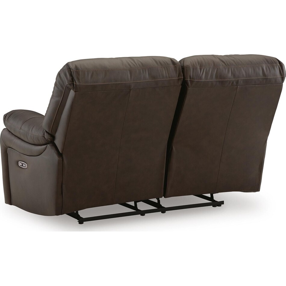 dark brown leather upholstery   