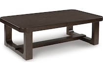 dark brown occasional tables   