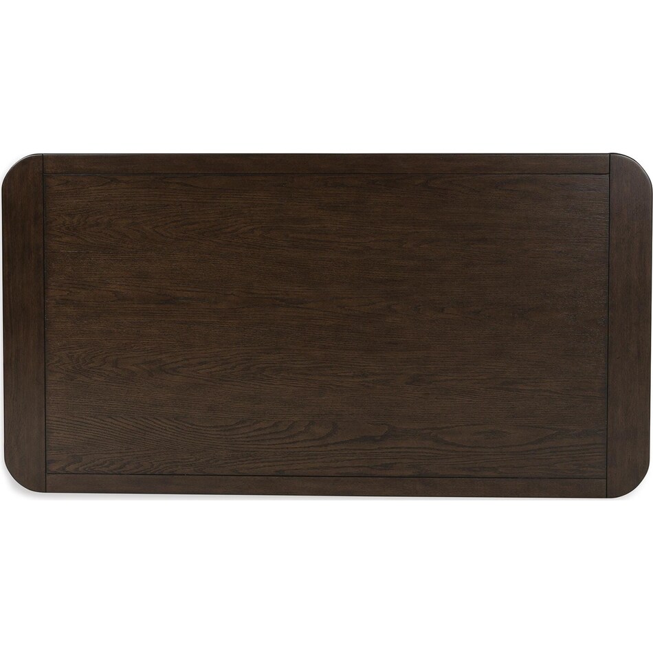 dark brown occasional tables   