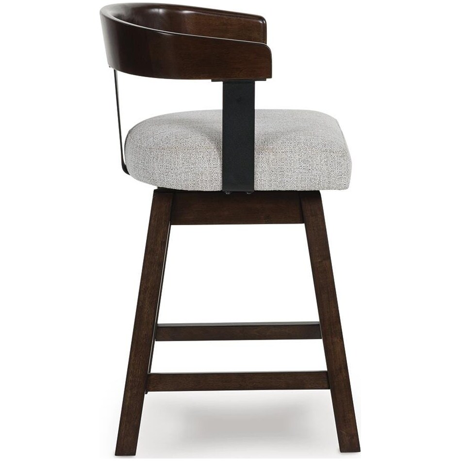 dark brown pub tables bars and stools   