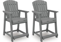 dark gray outdoor furniture   