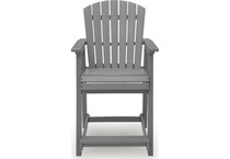 dark gray outdoor furniture   