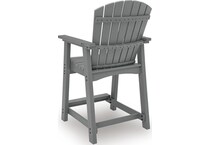dark gray outdoor furniture   