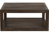 dark rich brown occasional tables   