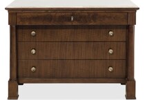 dark wood chests   