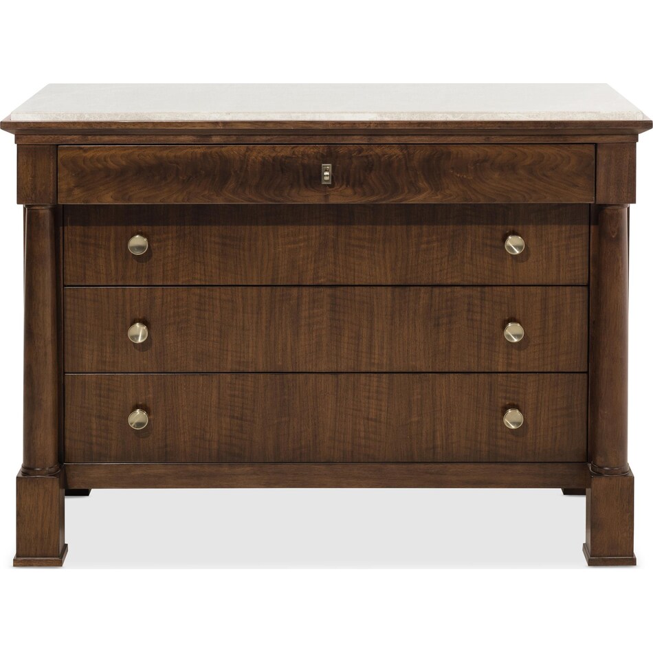 dark wood chests   