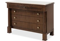 dark wood chests   