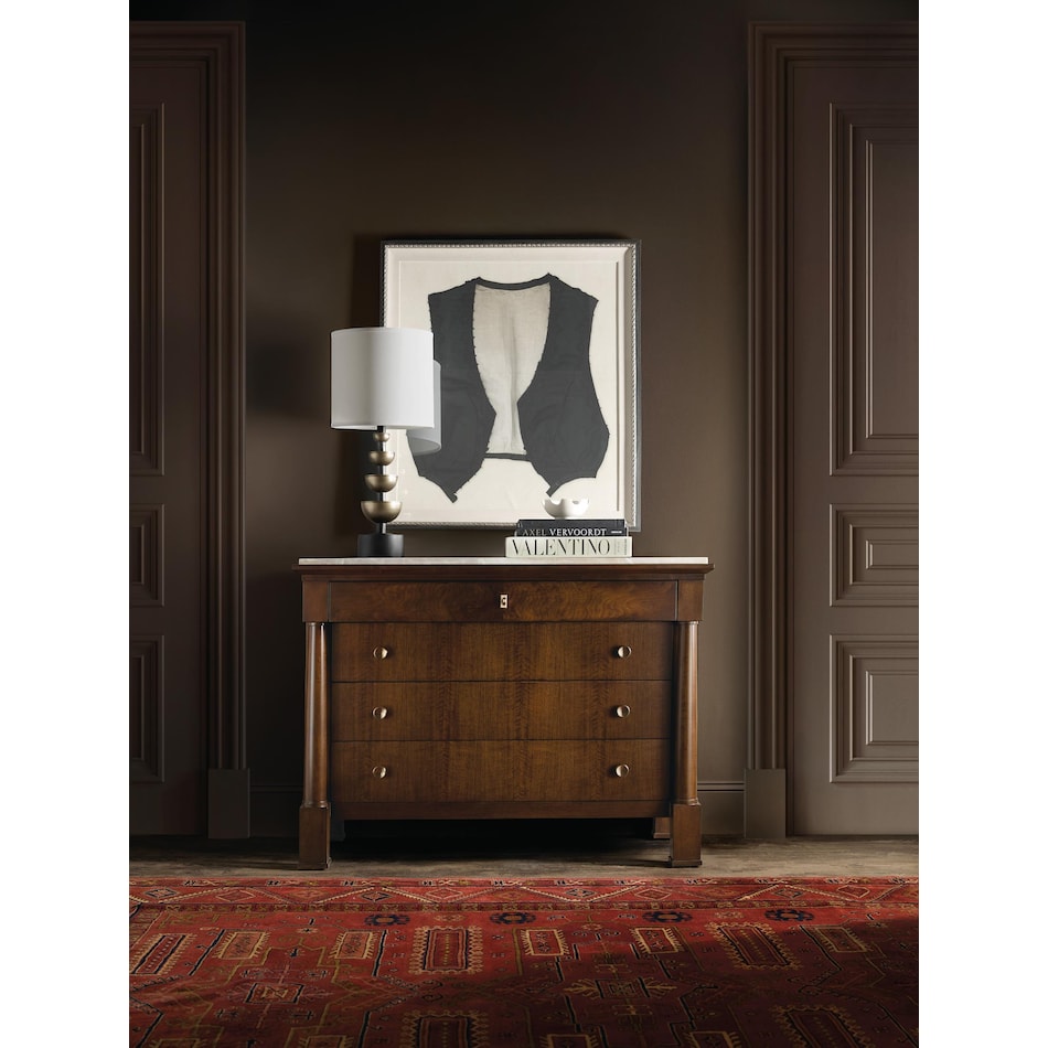 dark wood chests   