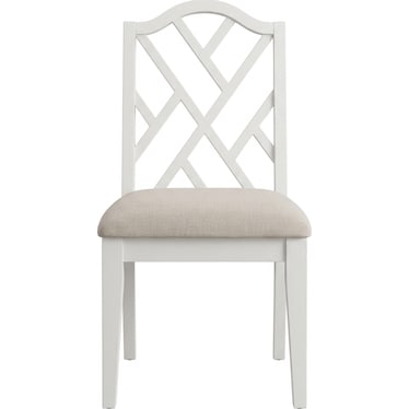 Lattice Back Side Chair