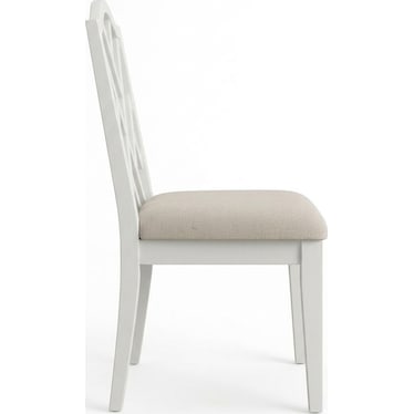 Lattice Back Side Chair
