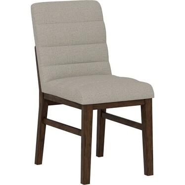 Upholstered Side Chair w/Stretcher