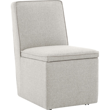 Caster Dining Chair W Storage