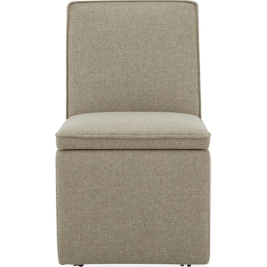 Caster Dining Chair With Storage