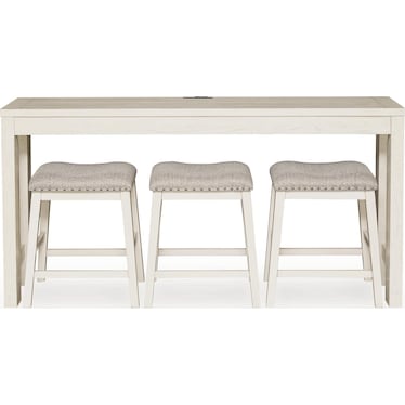 Robbinsdale Counter Height Dining Table and 3 Barstools Set