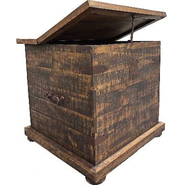 End Table Distressed