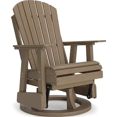 Hyland Wave Outdoor Swivel Glider Chair