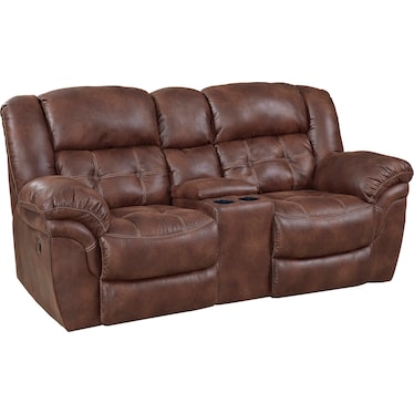 Reclining Loveseat with Console