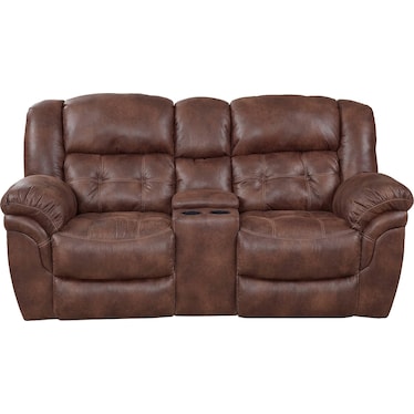 Reclining Loveseat with Console