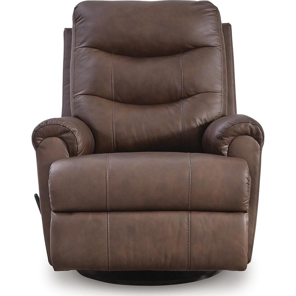 espresso leather recliner   