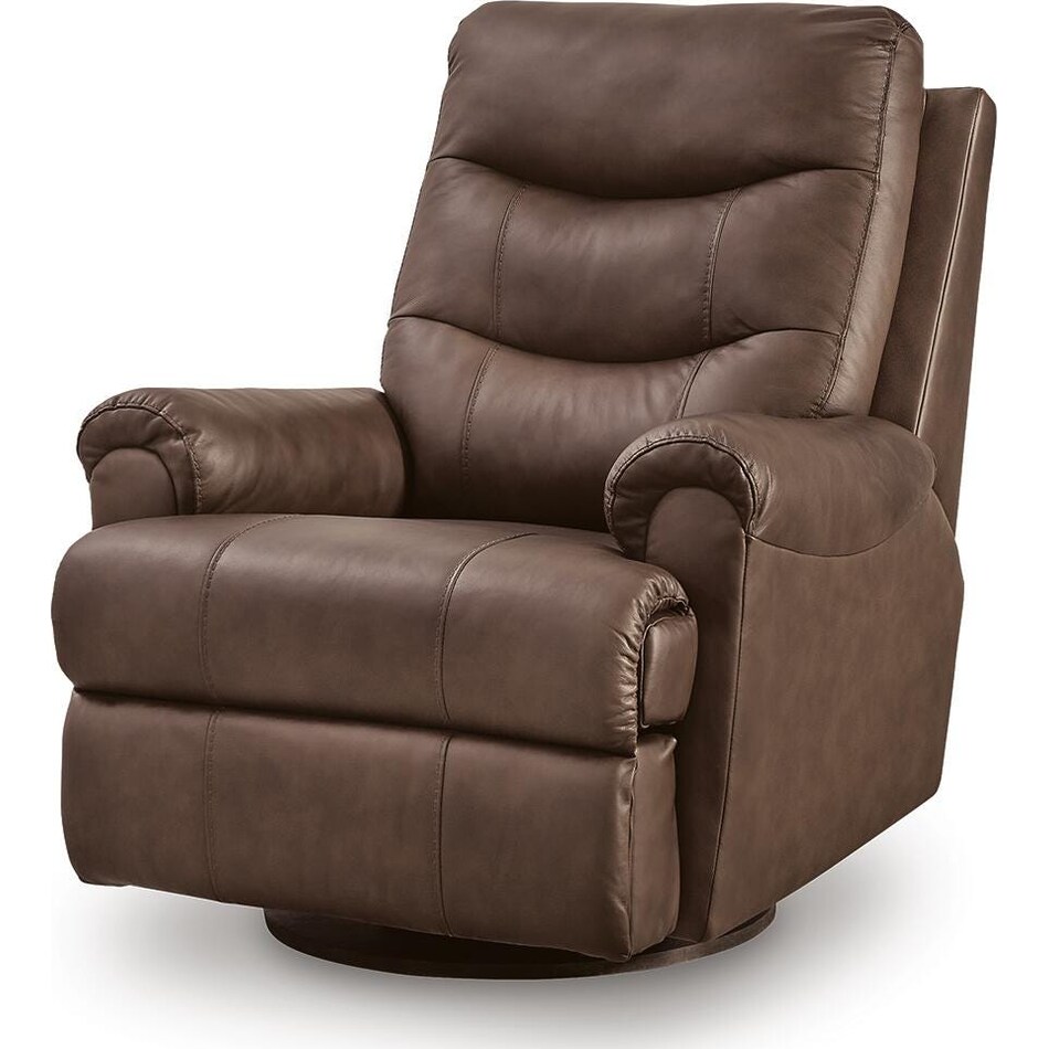 espresso leather recliner   