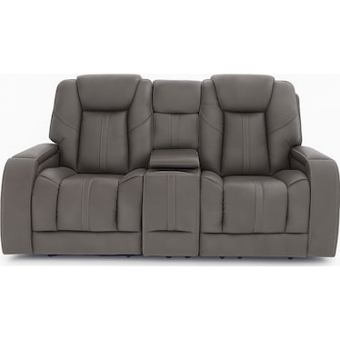 Power Home Theater Reclining Loveseat w/ Audio, Massage, and Heat