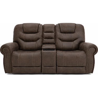 Console Loveseat w/ Triple Power Home Theater, 3 Zone Heating, Air Massage, Zero Gravity, Media