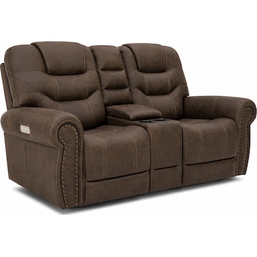 Console Loveseat w/ Triple Power Home Theater, 3 Zone Heating, Air Massage, Zero Gravity, Media
