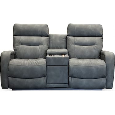 La-Z-Boy Reclining Loveseat with Console