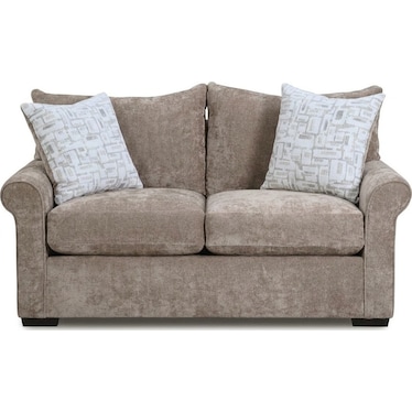 Loveseat - Nadia Mushroom