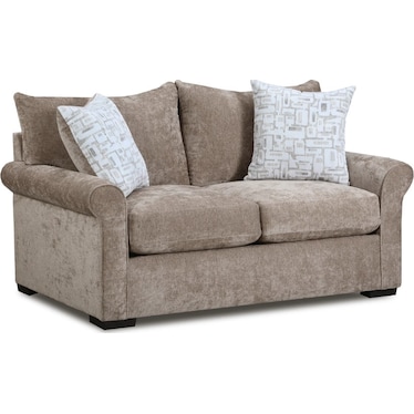 Loveseat - Nadia Mushroom