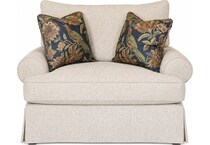 fabric matching chairs   