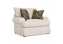 fabric matching chairs   