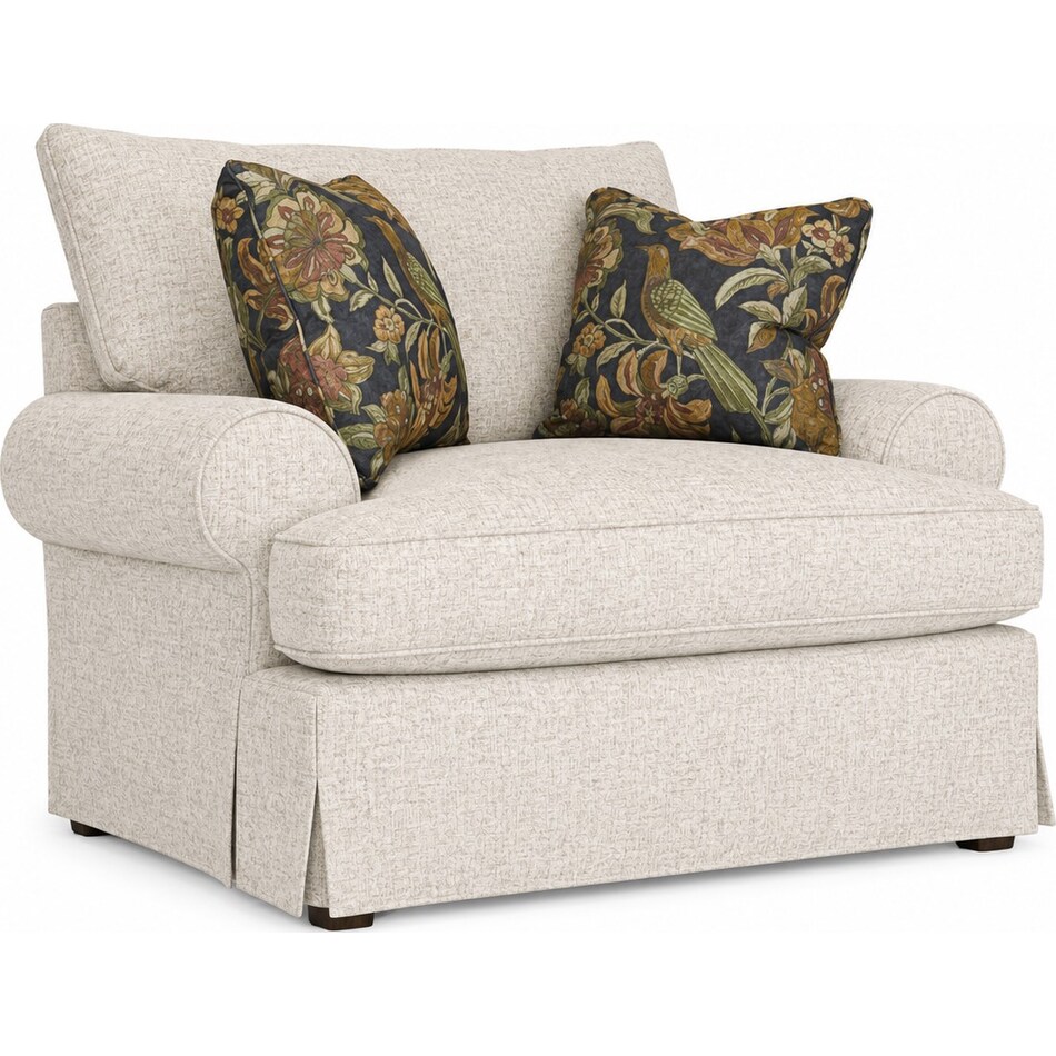 fabric matching chairs   