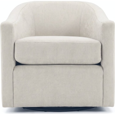 Swivel Barrel Chair