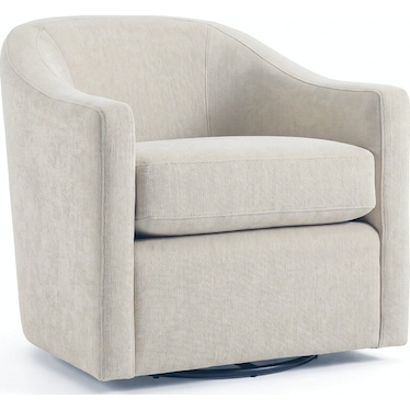 Swivel Barrel Chair