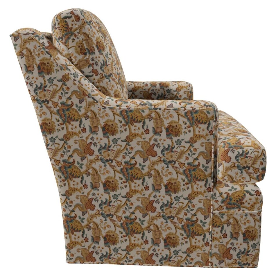 fabric matching chairs   