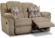 fawn fabric living room groups   