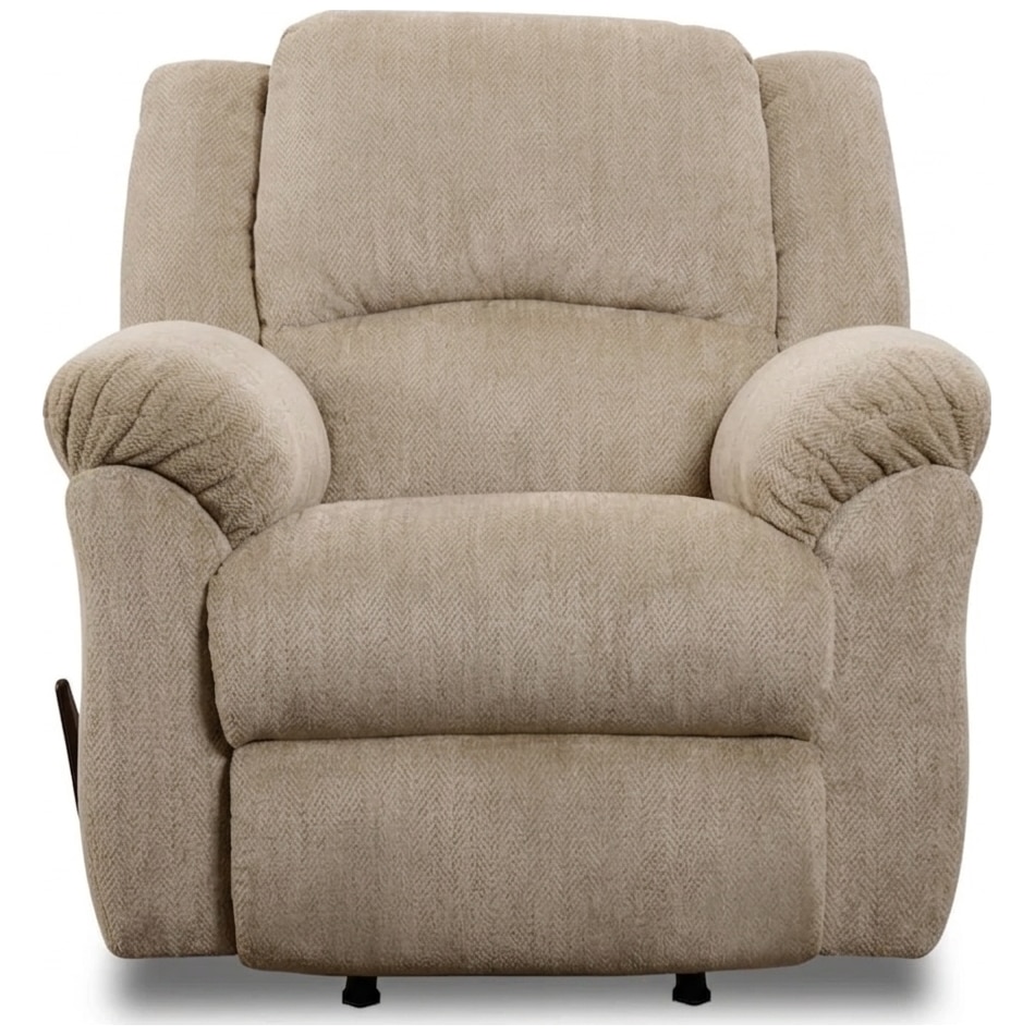 fawn fabric recliners   