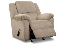 fawn fabric recliners   