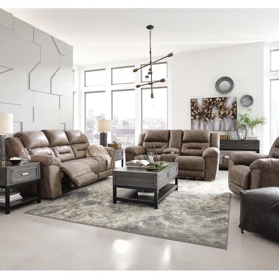 fossil fabric living room groups   