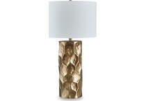 gold finish lamps   