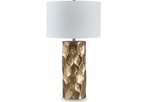 gold finish lamps   