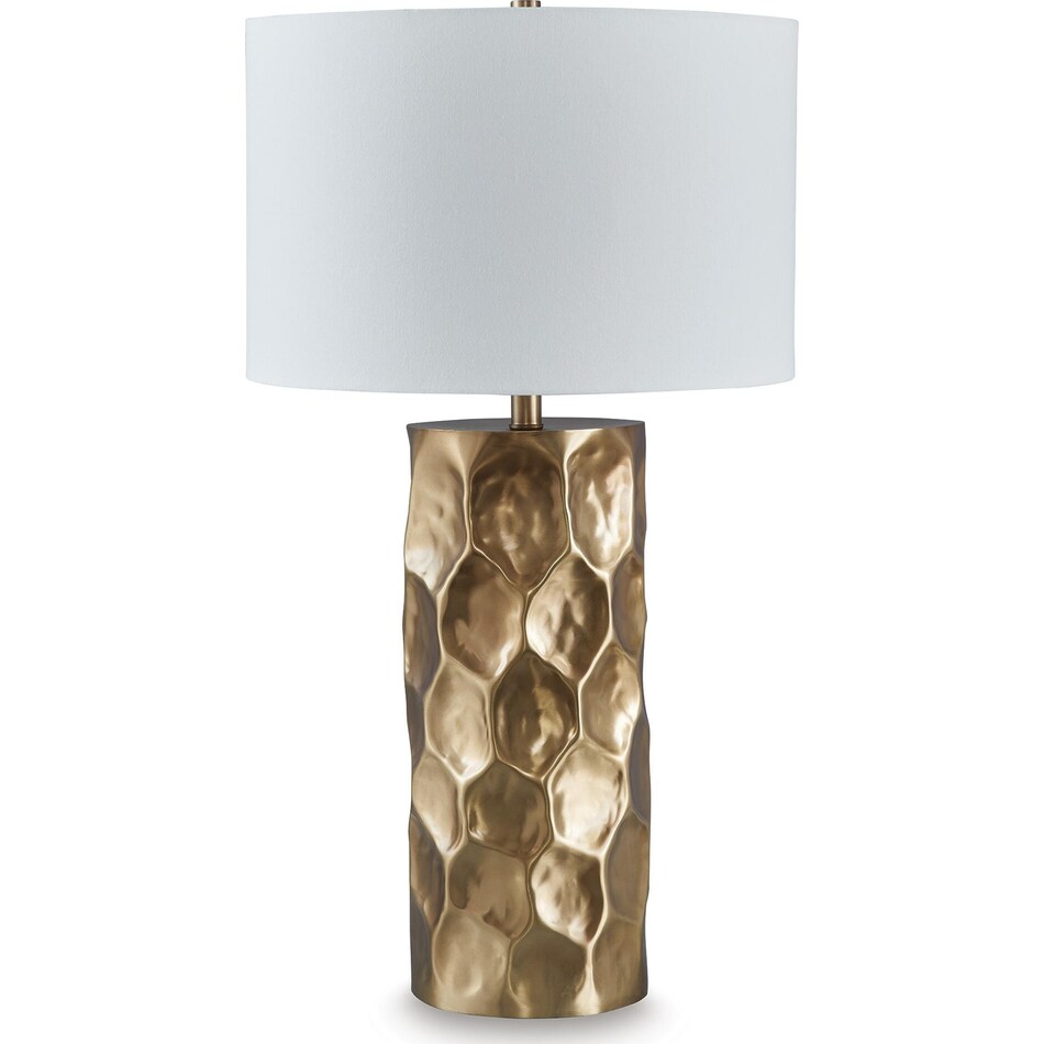 gold finish lamps   